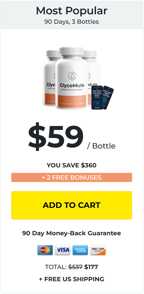 glycomute buy now 3 bottles